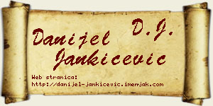 Danijel Jankićević vizit kartica